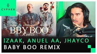 REACCIÓN a iZaak Jhayco Anuel AA  BBY BOO Remix Official Video [upl. by Eirok92]