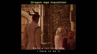 Such a terrible Idea I have to do it  Dragon Age Inquisition shorts gaming dragonageinquisition [upl. by Eiresed32]