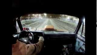 Ride inside the high rpm Small block Chevy powered wood hauler express [upl. by Cadmar779]