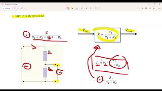Partitore di tensione elettrotecnica [upl. by Claudette806]