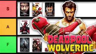 I Watched And Ranked EVERY DeadpoolWolverine Movie [upl. by Nnayrb905]