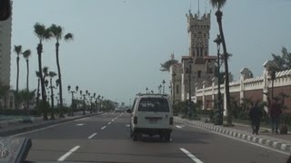 Entering Alexandria الإسكندرية  Egypt مصر [upl. by Allx386]