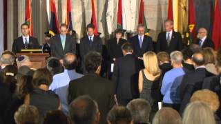 Cantor Azi Schwartz  El Maleh Rachamim  at the US Capitol Rotunda [upl. by Bringhurst]