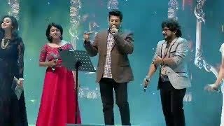 Asianet YUVA Film Awards 2017  kuttanadan kaayalile song [upl. by Nauqad]