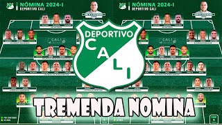 Deportivo Cali y un tremendo equipo para el 2024💣💚 ¿vos ya te abonaste [upl. by Estey848]