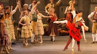 Don Quixote  Act I finale Marianela Nuñez and Carlos Acosta The Royal Ballet [upl. by Yelrihs]