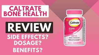 Caltrate 600D3 Bone Health Multivitamin Review  Side Effects [upl. by Nirrep801]