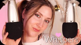 ASMR Whispering in Your Ears 👂New ASMR Whisper Channel Pregnancy amp Relaxing Sounds Show amp Tell 💕 [upl. by Seditsira557]