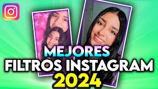 FILTROS EN TENDENCIA de INTAGRAM 2024 [upl. by Notrem]