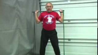 Dick Hartzell on Platform Exercise with Bands [upl. by Stuppy164]