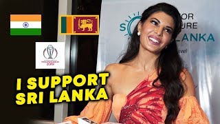 Jacqueline Fernandez Shocking Reaction On India Vs Sri Lanka World Cup Match 2019 [upl. by Midas]