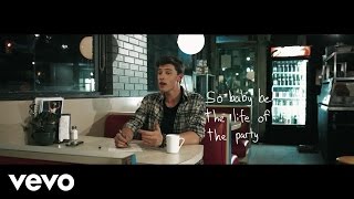 Shawn Mendes  Life Of The Party Official Lyric Video [upl. by Aiykan]