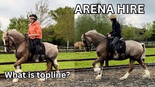 CAN MY SON RIDE MY SHOW HORSE BETTER THEN ME  ARENA HIRE  WHAT IS TOPLINE [upl. by Heigho]