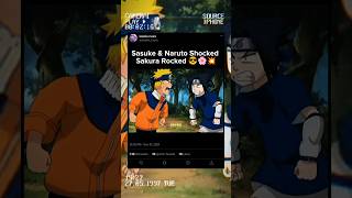 Sakura is so Savage 🤣🌸✨ naruto animeedit sakura sasuke funny shorts [upl. by Marlene]