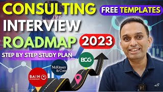 COMPLETE Roadmap to crack Consulting Interview in 90 days  ExMckinsey interviewer  Free template [upl. by Aridan]