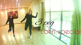 3 Peg  BollyBhangraSharry MaanBhangra DanceLohri Special [upl. by Wanfried30]