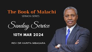 SUNDAY SERVICE II MALACHI II 10TH MAR 2024 II 1ST SERVICE [upl. by Aralk]