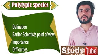 Polytypic species  Principles of systematics [upl. by Allac510]