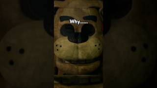 WHY GOLDEN BEAR fnaf fivenightsatfreddys fyp art short fnaf2 fnafmovie [upl. by Eneres]