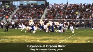 Braden River beats Bayshore 420 Aug 28 2015  Bradenton HeraldBradentoncom [upl. by Chelsy]