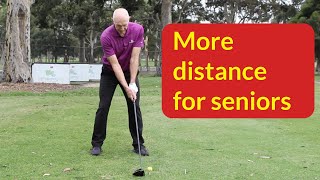 Best senior golf swing for distance [upl. by Eeleimaj285]