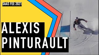 Alexis PINTURAULT GS  Saas Fee 2021 [upl. by Donall]