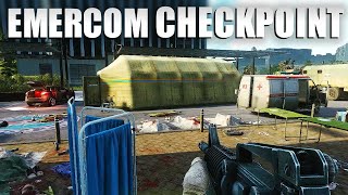 Emercom Checkpoint Extract  Exit Location on Ground Zero in Escape From Tarkov [upl. by Kaule]