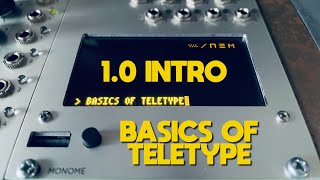 10  INTRODUCTION  Basics of Teletype [upl. by Ltihcox]