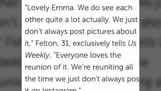 Tom Felton talks about Emma 24 November 2018Tom parla di emma novembre 2018 [upl. by Notwen]