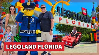 Legoland Florida 2024  The most beautiful theme park Riding lots of rides  Meal at Golden Corral [upl. by Jehias]