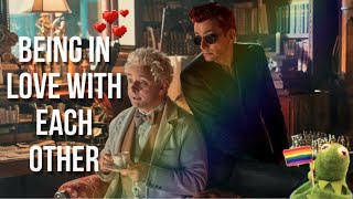 Crowley amp Aziraphale being deeply in love with each other  GOOD OMENS SEASON 2 [upl. by Pentheas502]