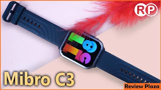 Full Review of Mibro C3 Bluetooth Calling Smart Watch 2023  Review Plaza [upl. by Preciosa]