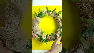 DIY  How to Make an Amazing Flower Wreath [upl. by Hajin]