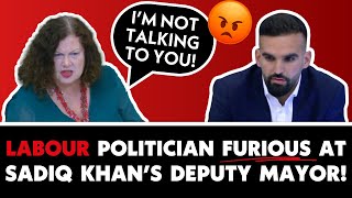 LABOUR politician FURIOUS at Sadiq Khans Deputy Mayor More Labour infighting 😂 [upl. by Enoed]