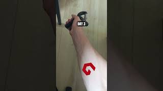 Forearm veins tutorial⚠️ force grip handgriper forearms fyp [upl. by Jule]