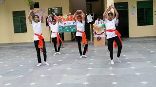 Ye Desh Hai Veer Jawano Ka Dance Performance By St Giri School on 15th August 2019 [upl. by Mathi]