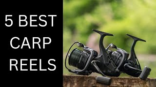 5 BEST CARP REELS  CARP FISHING REELS [upl. by Muslim]