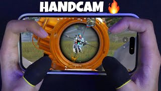 Power of 120 FPS MOVEMENTS 😱 HANDCAM iPhone 14 Pro ❤️ PUBG Mobile [upl. by Ellehsram]