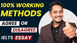 100 Working Method  IELTS Writing Task 2  Agree or Disagree  Skills IELTS [upl. by Ivah827]