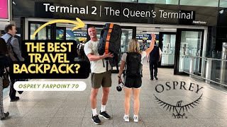 THE BEST TRAVEL BACKPACK Osprey Farpoint 70 [upl. by Saraiya]