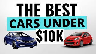 10 Best Cars Under 10000  Reliable AND Affordable For 10k [upl. by Takara782]