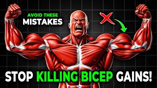 Why Your Biceps Aren’t Growing  Top 10 Bicep Exercise Mistakes to Avoid [upl. by Robins]