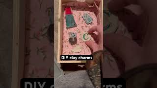 DIY clay charms [upl. by Suiradal378]