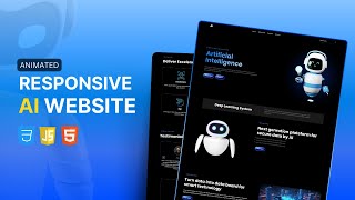 Create Responsive Website Using HTML CSS and JavaScript for Freshers  Responsive Website [upl. by Sofia240]