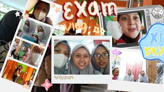 exam vlog📝💯  main abis ulangan🍜 ngantri presensi 🚶🏻‍♀️🚶🏽‍♀️🚶🏻‍♂️🚶🏽‍♂️ [upl. by Etsirk]