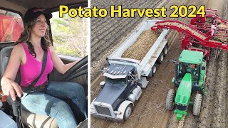 First Day of Potato Harvest 2024 [upl. by Odraccir638]