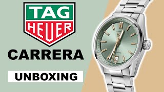 TAG Heuer Carrera WBN2312BA0001 Unboxing [upl. by Cordova]