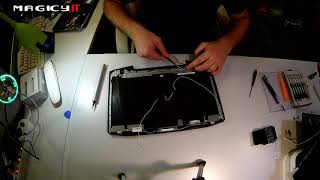 Acer Aspire VX 15 VX5 591G Disassembly [upl. by Sdlonyer]