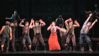 Disneys NEWSIES on Broadway  quotKing of New Yorkquot [upl. by Decca]