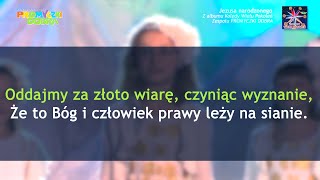 🎤🎵🎄quotJezusa narodzonegoquot  wersja karaoke z wokalem  Kolędy Wielu Pokoleń  Promyczki Dobra [upl. by Nilrak449]